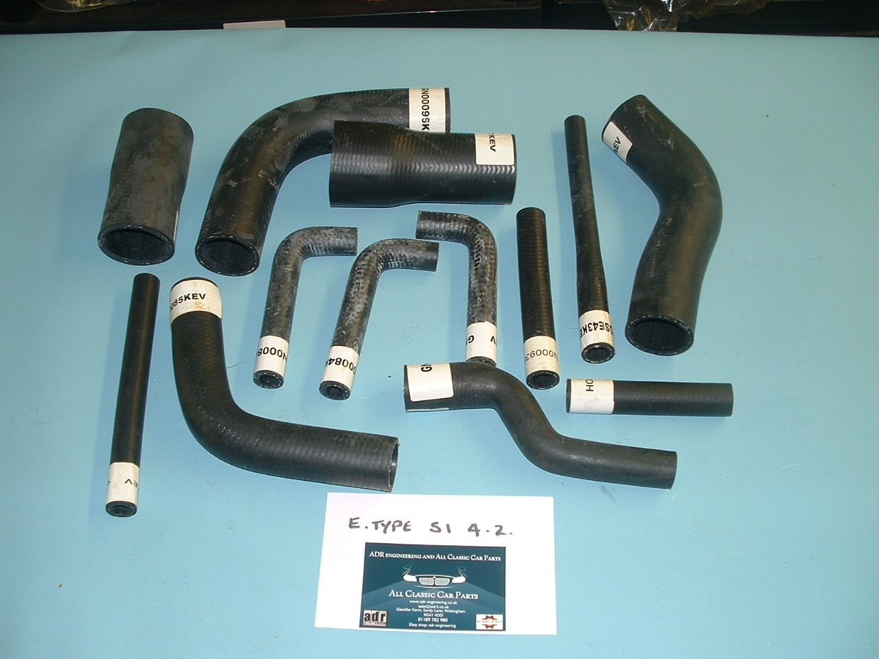 Jaguar E Type S1 4.2 Kevlar Reinforced Coolant Hoses